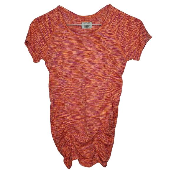 Athleta Fastest Track Pop Pink and Orange Top XS - Picture 2 of 10